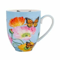 Gabby Malpas Posey Mug & Coaster Set Field Of Poppies Gift Boxed 5 Gabby Malpas Posey Mug & Coaster Set Field Of Poppies Gift Boxed -homeless mug-shop hv0330 a3