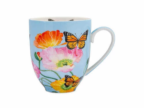 Gabby Malpas Posey Mug & Coaster Set Field Of Poppies Gift Boxed 3 Gabby Malpas Posey Mug & Coaster Set Field Of Poppies Gift Boxed - Image 3