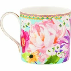 Teas & C's Dahlia Daze Mug 430ML Sky Gift Boxed -homeless mug-shop hv0337 side