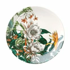 The Blck Pen Night Garden Coupe Side Plate 19cm Flower
