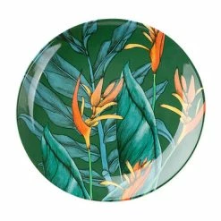 The Blck Pen Night Garden Coupe Side Plate 19cm Foliage