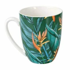The Blck Pen Night Garden Coupe Mug 420ML Foliage -homeless mug-shop ii0098 side