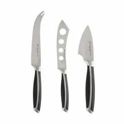 Stanton Cheese Knife Set 3pc Black Gift Boxed