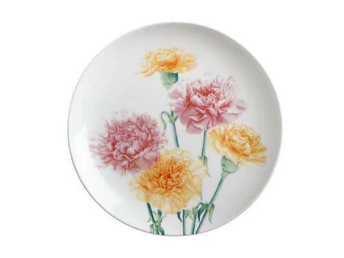 Katherine Castle Floriade Plate 20cm Carnations Gift Boxed 2 Katherine Castle Floriade Plate 20cm Carnations Gift Boxed - Image 2
