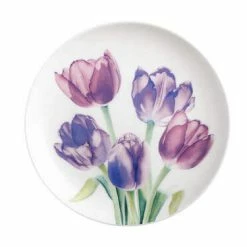 Alternative view of Katherine Castle Floriade Plate 20cm Tulips Gift Boxed