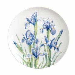 Katherine Castle Floriade Plate 20cm Irises Gift Boxed