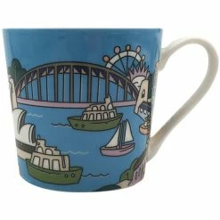 Megan McKean Cities Mug 430ML Sydney Gift Boxed