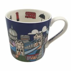 Alternative view of Megan McKean Cities Mug 430ML London Gift Boxed