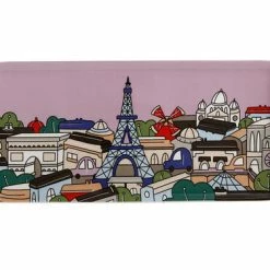 Megan McKean Cities Rectangular Plate 25x12cm Paris Gift Boxed