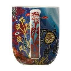 Alternative view of Melanie Hava Jugaig-Bana-Wabu Mug 440ML Reef Wonderland Gift Boxed