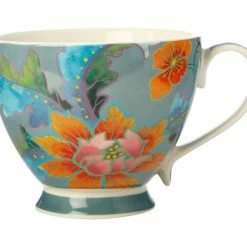 Gabby Malpas Sian Footed Mug 420ML Night Garden Gift Boxed