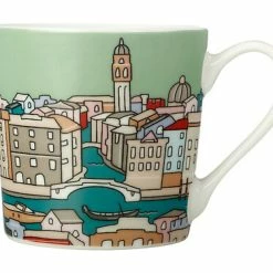 Megan McKean Cities Mug 430ML Venice Gift Boxed