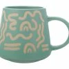 Squiggle Mug 420ML Mint