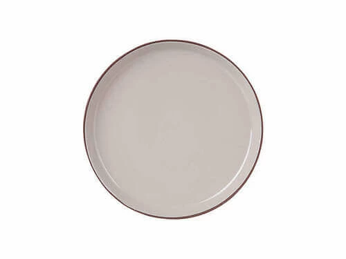 Sienna Deep Plate 26x2.5cm Taupe 3 Sienna Deep Plate 26x2.5cm Taupe - Image 3