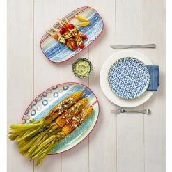 Alternative view of Laguna Plate 20cm Ocean Blue