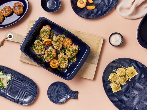 Arc Spoon Rest Indigo Blue 2 Arc Spoon Rest Indigo Blue - Image 2