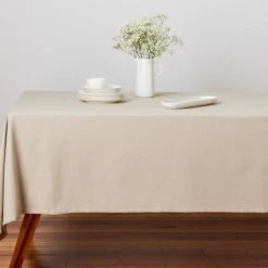 Cotton Classics Rectangular Tablecloth 230x150cm Pebble 5 Cotton Classics Rectangular Tablecloth 230x150cm Pebble -homeless mug-shop maxwell williams cottonclassics tablecloth pebble 800x600