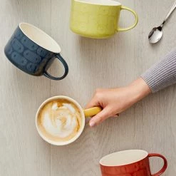 Alternative view of Crest Jumbo Mug 500ML Terracotta
