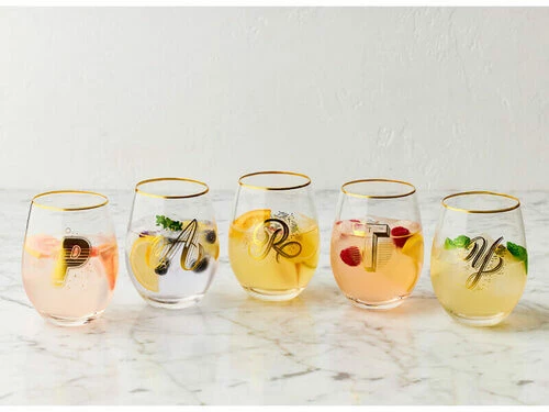The Letterettes Stemless Glass 500ML W Gift Boxed"" 2 The Letterettes Stemless Glass 500ML W Gift Boxed"" - Image 2