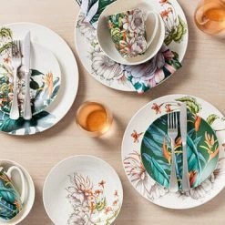 The Blck Pen Night Garden Coupe Mug 420ML Flower -homeless mug-shop maxwell williams night garden dinnerware 01 800x600