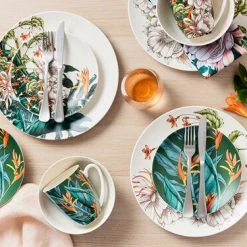 The Blck Pen Night Garden Coupe Dinner Plate 27.5cm Flower -homeless mug-shop maxwell williams night garden dinnerware 02 800x600