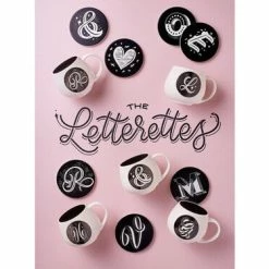 The Letterettes Snug Mug 450ML # Gift Boxed"" 3 The Letterettes Snug Mug 450ML # Gift Boxed"" -homeless mug-shop maxwell williams the letterettes mugs coasters copy 12