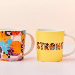 Kasey Rainbow Be Fierce Mug Set Of 2 380ML Strong Gift Boxed 4 Kasey Rainbow Be Fierce Mug Set Of 2 380ML Strong Gift Boxed -homeless mug-shop ss22 website maxwell williams kaseyrainbow befierce mugs strong 1