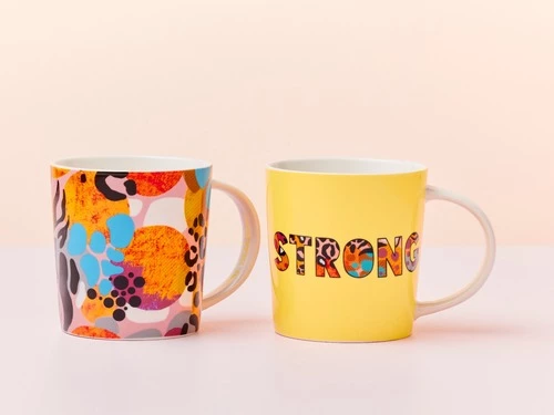 Kasey Rainbow Be Fierce Mug Set Of 2 380ML Strong Gift Boxed 2 Kasey Rainbow Be Fierce Mug Set Of 2 380ML Strong Gift Boxed - Image 2